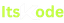 itskode CLI logo
